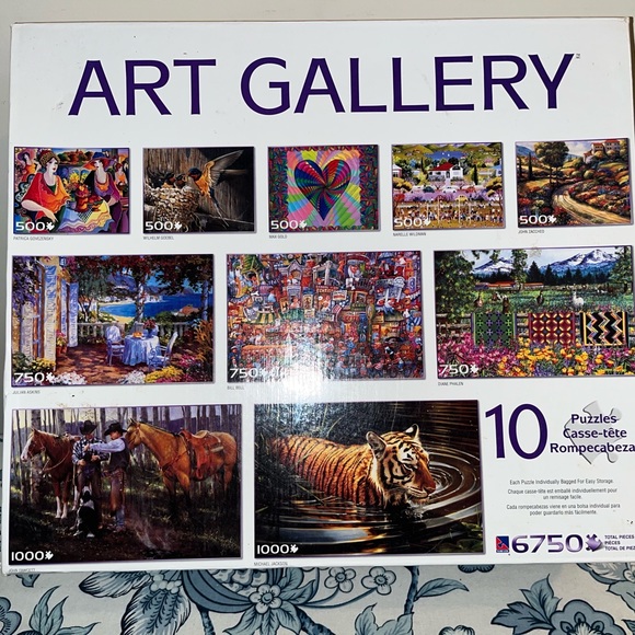 Jigsaw Puzzle Set of 10 - Picture 4 of 6